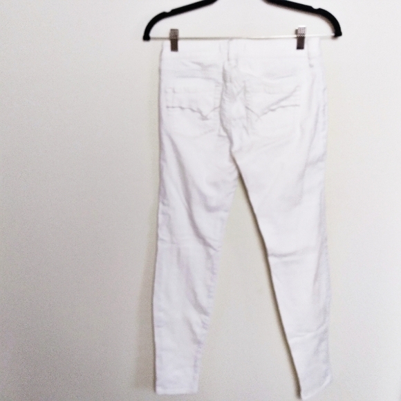 Bullhead White Low Rise Skinniest Skinny Jeans Size 3 Regular - Picture 2 of 10